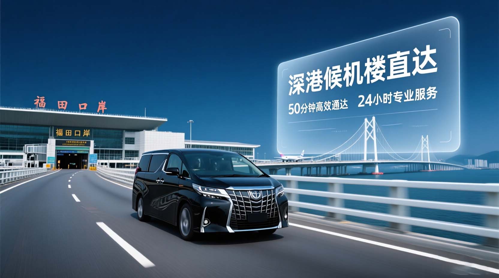 福田口岸到香港机场包车