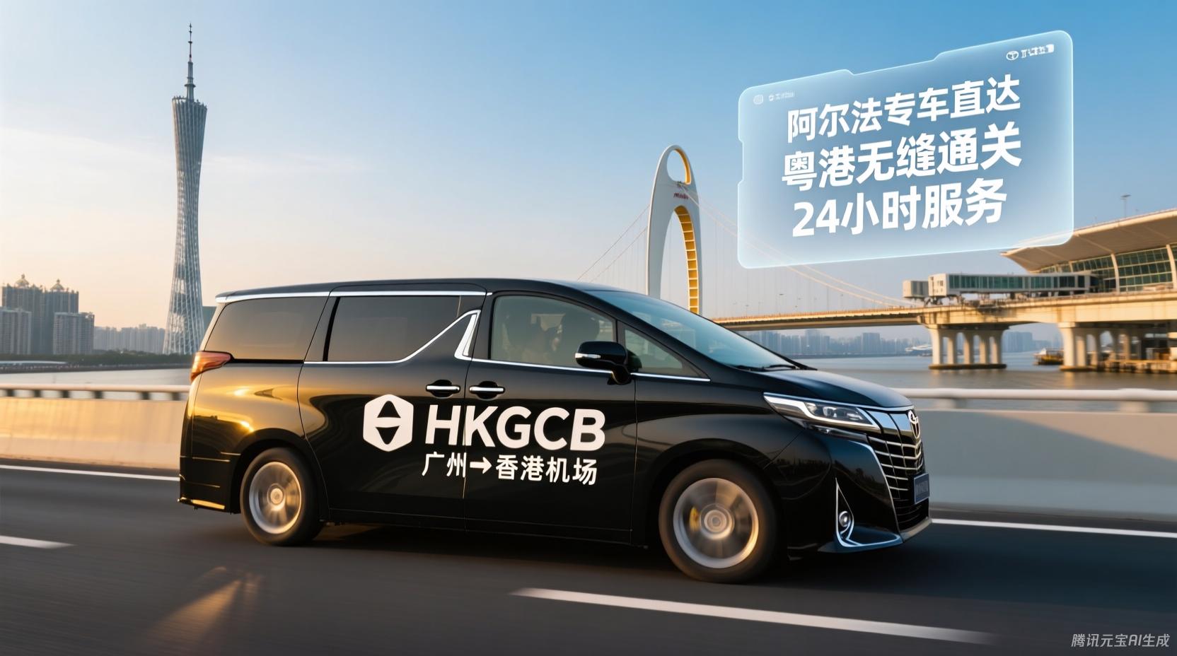 广州到香港机场商务车