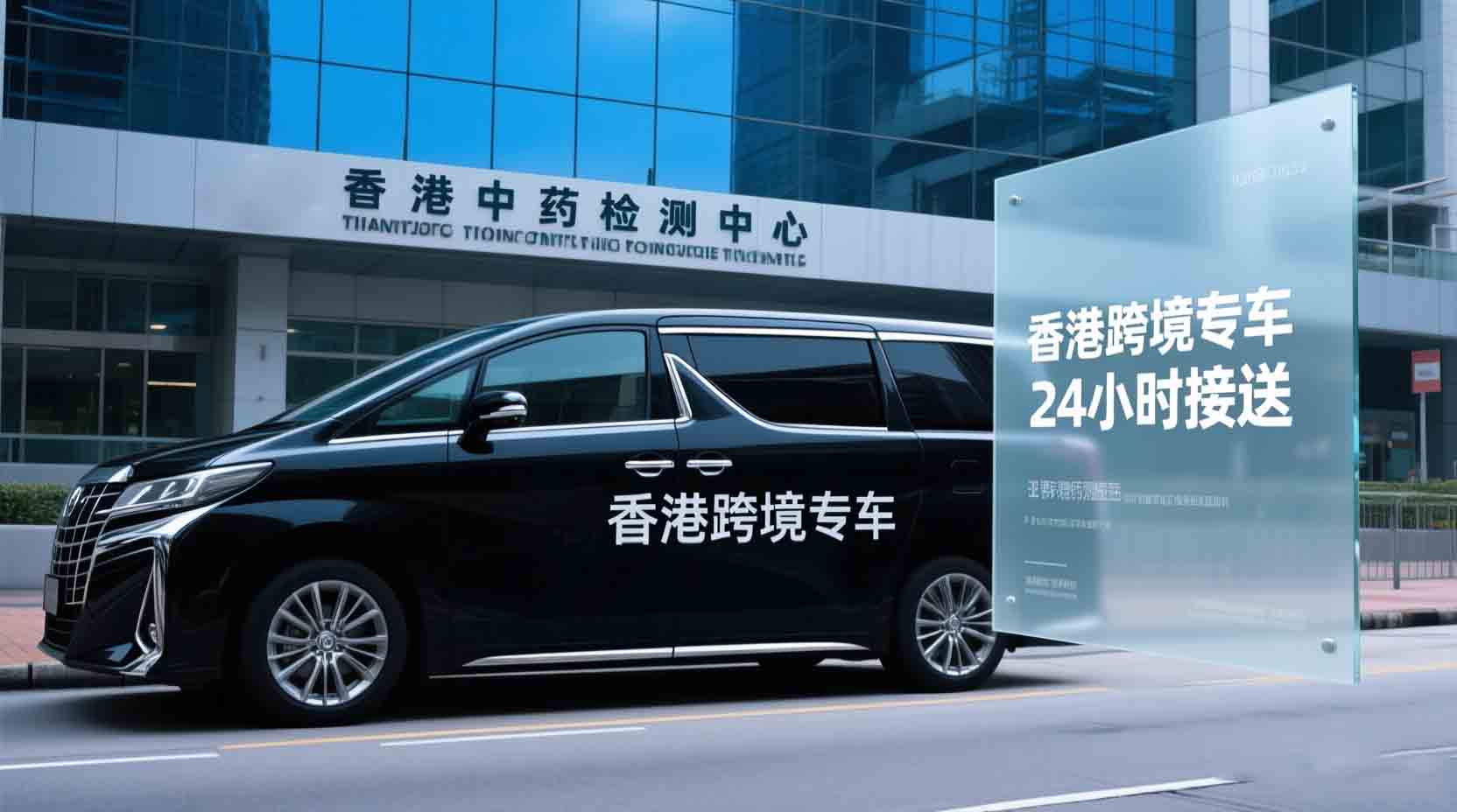 香港中药检测中心启用催生跨境包车需求,hkgcb七座商务车助力大湾区中医药交流