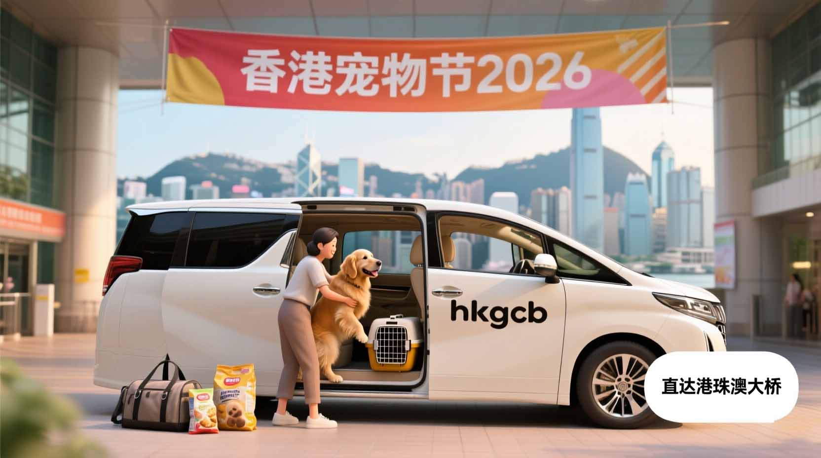 2026香港宠物节催生跨境包车需求，hkgcb七座商务车服务助力宠物家庭便捷出行